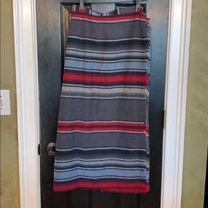 Long wool maxi skirt 4P